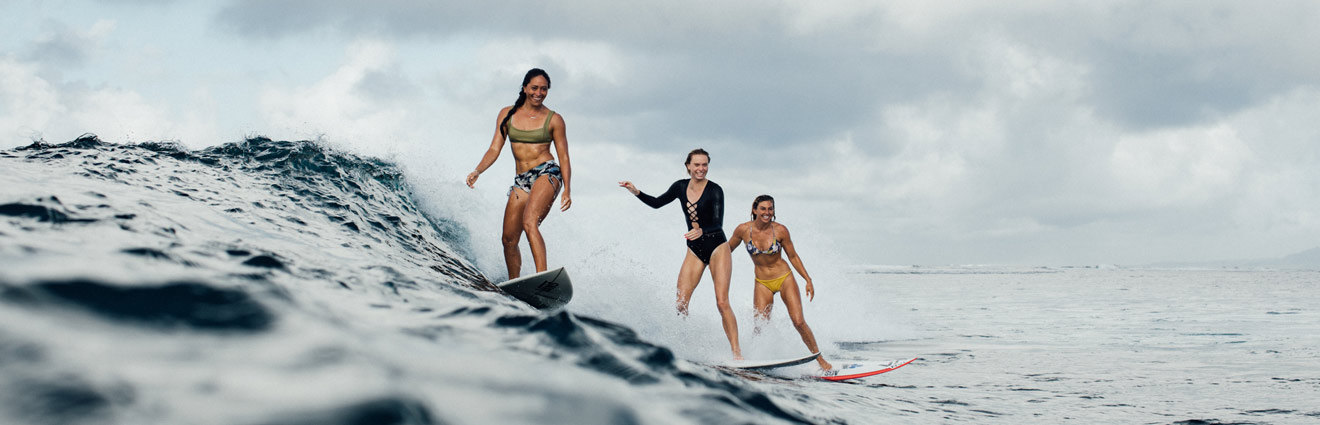 How Hurley Made The Best Bikini Ever For Women Who Surf