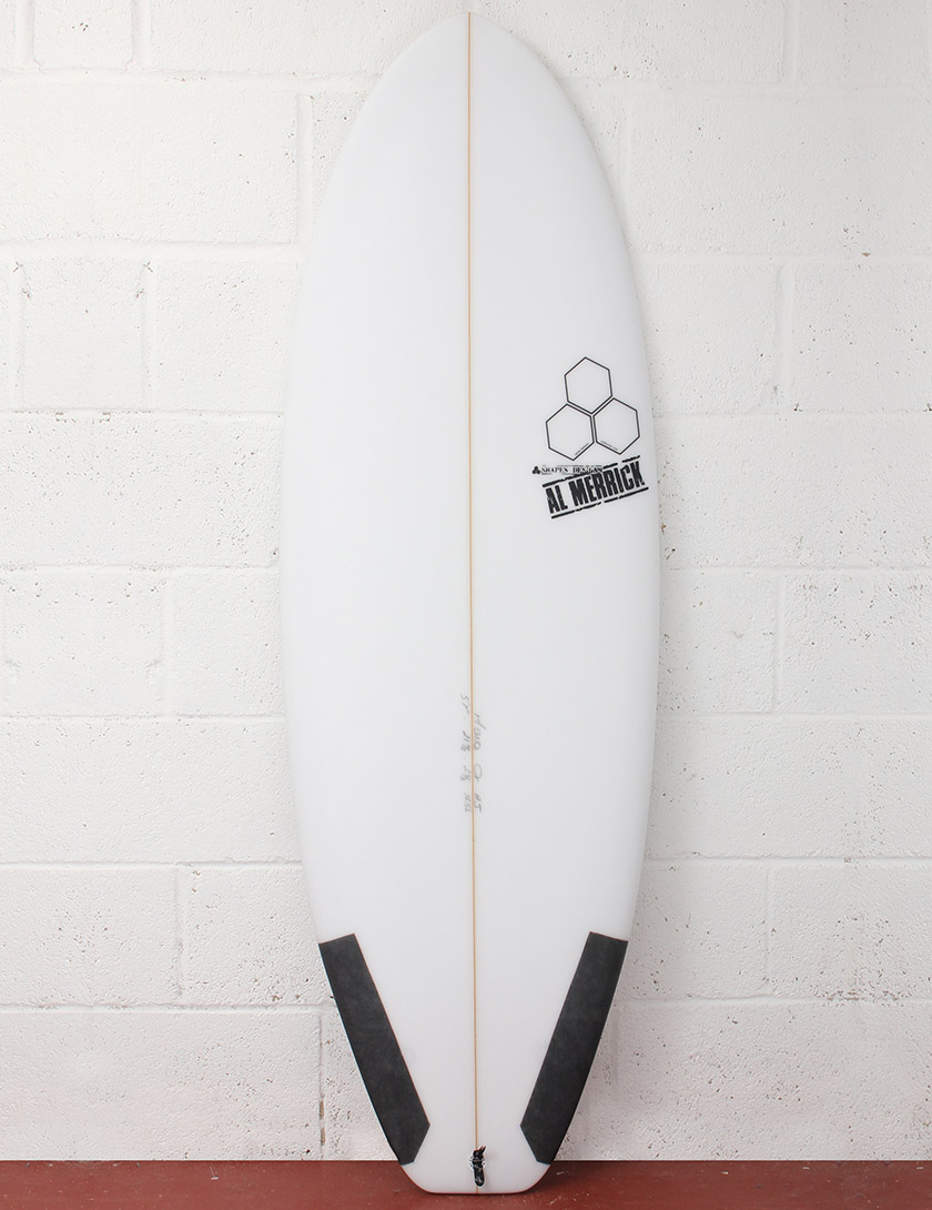 Channel Islands Average Joe Surfboard 5ft 7 Futures - White