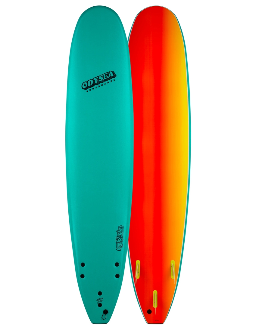 Catch Surf Odysea Log Soft Surfboard 9ft 0 - Emerald/Gradient