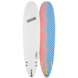 Catch Surf Odysea Log Soft Surfboard 8ft 0 - White/Checker