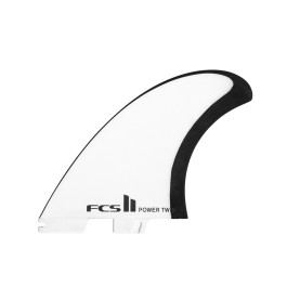 FCS II Power Twin JS PG twin fins X Large - White