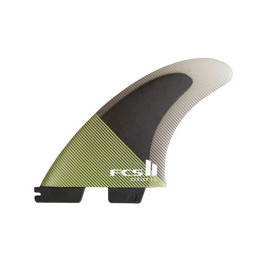 FCS Carver Essential Series フィン Medium FCS II Carver PC Tri Fin Medium - Eucalyptus
