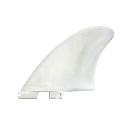 FCS II Modern Keel PC Twin Fins X Large - White