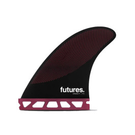 Futures P6 Legacy Series HC Tri Fins Medium - Burgundy/Black