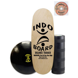 Indo Board Pro Training Pack Balance Trainer - Natural