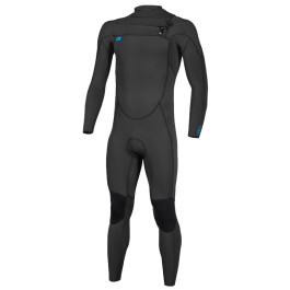 O'Neill Boys Ninja Chest Zip 5/4mm wetsuit - Black/Black/Black