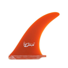 True Ames Greenough 4A 7.5 Longboard Fin - Orange