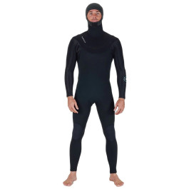 VISSLA ブラック ロングジョン M Vissla x Axxe New Seas U Zip Hooded 6/5mm Wetsuit - Black