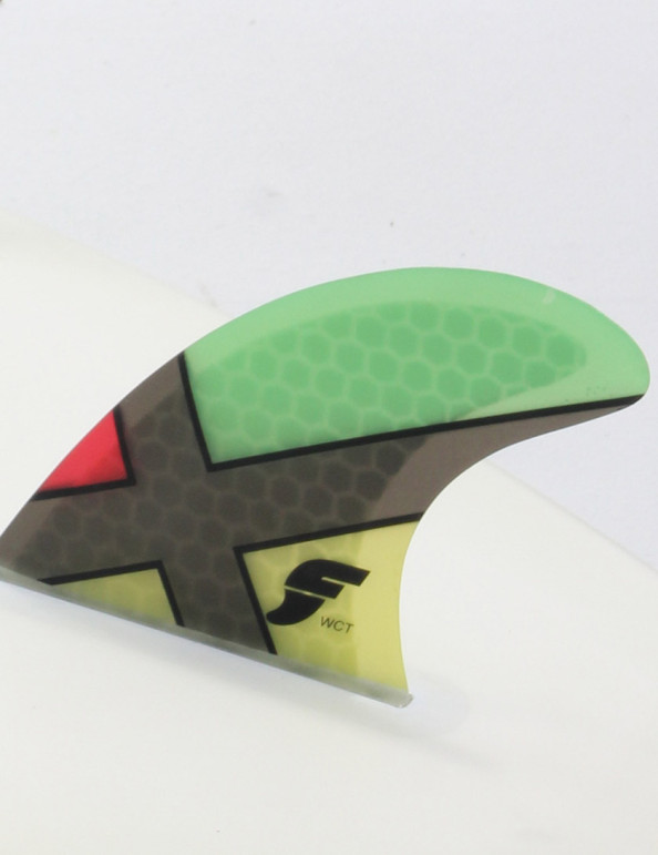 Future Fins WCT (Medium) Tri fin set - Rasta