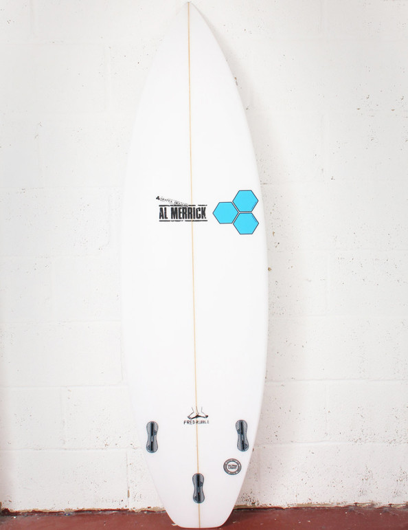Channel Islands Fred Rubble Surfboard - White