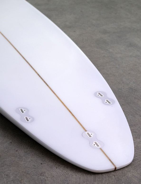 Hawaiian Soul Longboard Surfboard 9ft 1 - Dark Wood