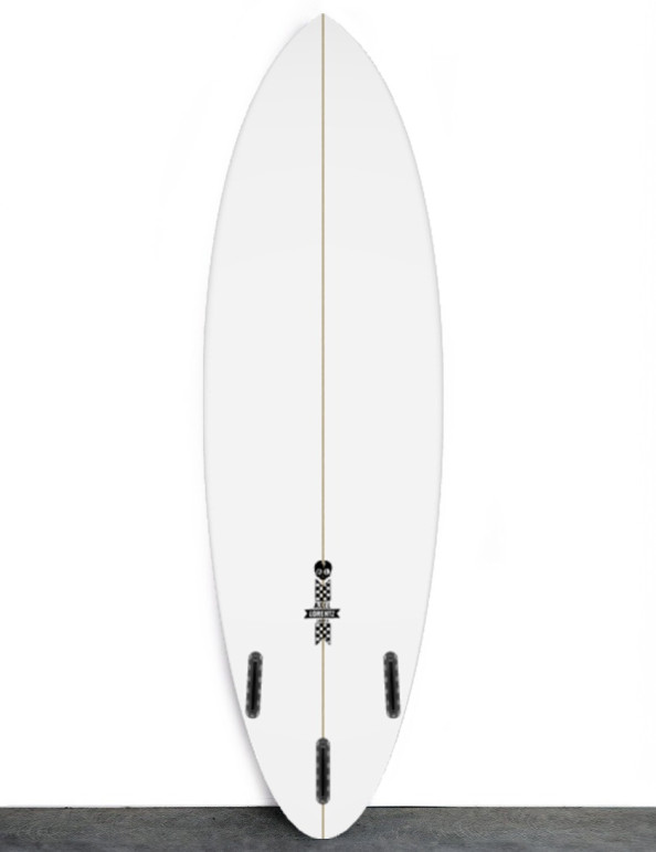 Axel Lorentz O.G. Surfboard 6ft 4 Futures - White