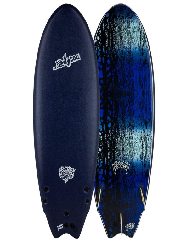 Catch Surf Odysea X Lost Round Nose Fish soft surfboard 6ft 5
