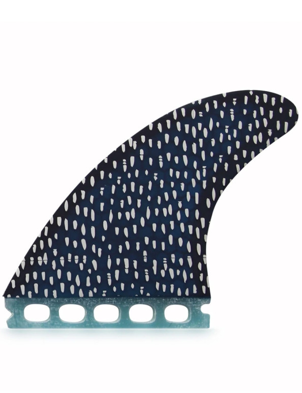 Captain Fin Dane Reynolds Honeycomb Tri Fins Large - Silver