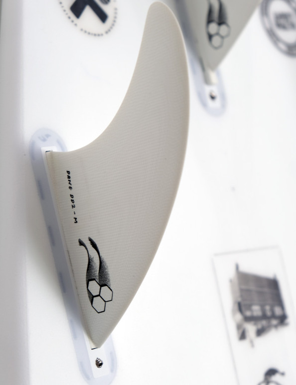Channel Islands x Dane Dumpster Diver 2 Futures Tri Fins Medium