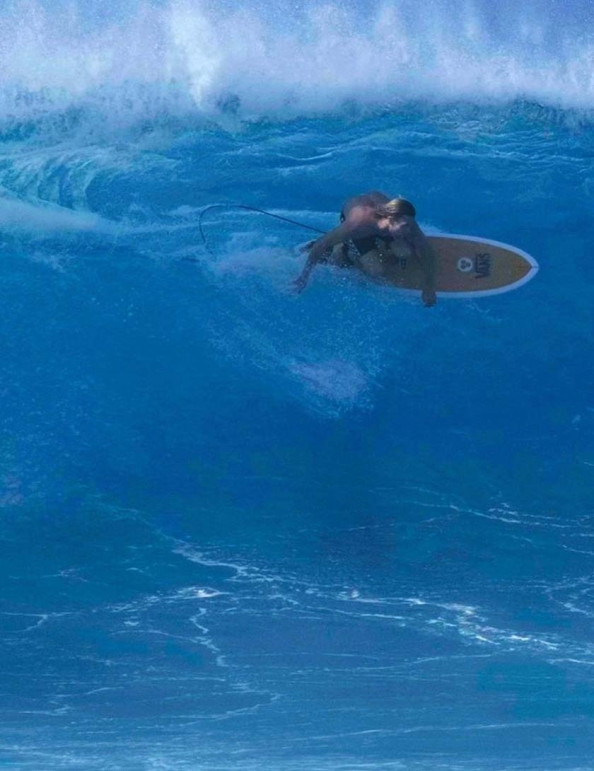 Channel Islands G Skate Surfboard 5ft 10 Futures - White