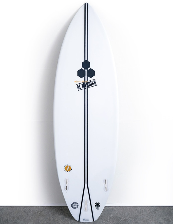 Channel Islands Happy Everyday surfboard Spine-Tek 6ft 1 FCS II - White
