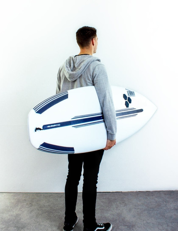 Channel Islands Rocket Wide Squash Tail surfboard Spine-Tek 5ft 11 