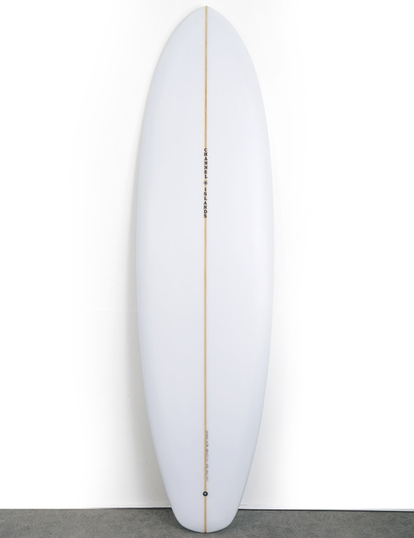 Channel Islands Tri Plane Hull surfboard 6ft 11 - White