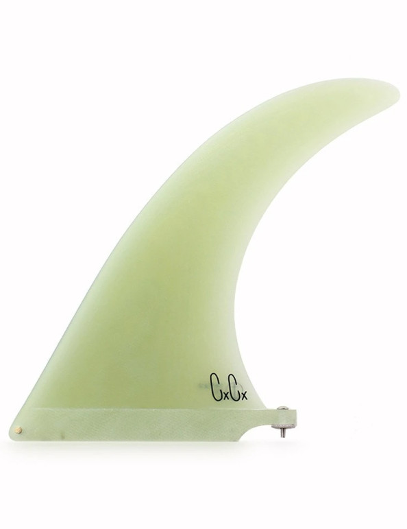 Christenson x Captain Fin Tracker 8.0 Longboard Fin - Clear