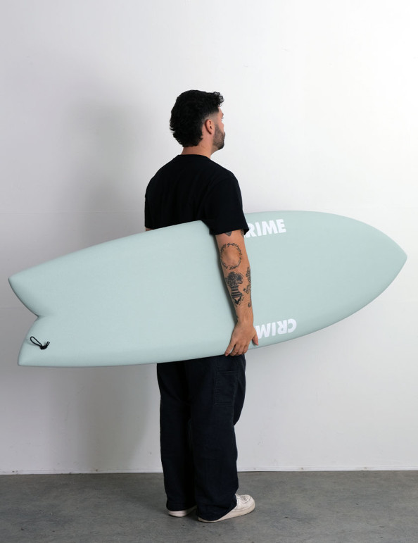 Crime Keel Fish Soft Top Surfboard 6ft 0 - Volan