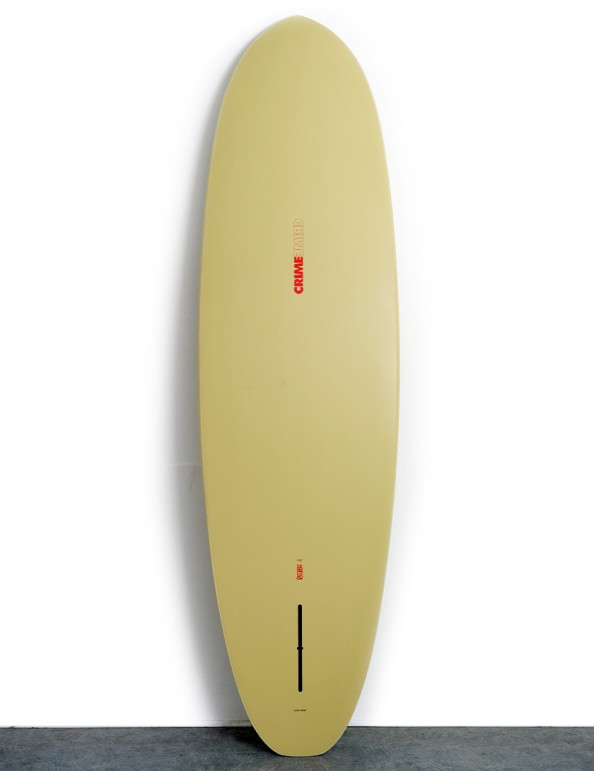 Crime Stubby Soft Top Surfboard 7ft 0 Single Fin - Old Foam