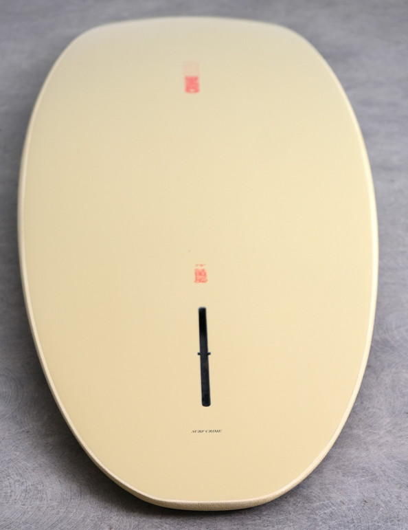 Crime Stubby Soft Top Surfboard 7ft 0 Single Fin - Old Foam