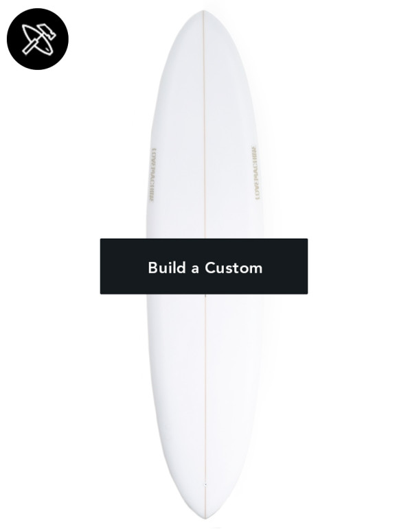 Love Machine Thick Lizzy Surfboard - Custom