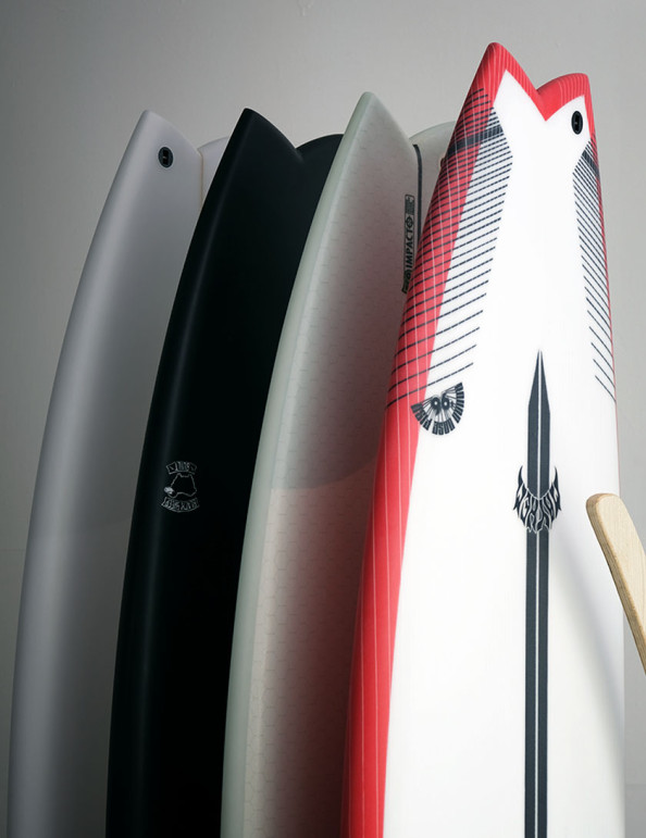 Lib Tech x Lost RNF '96 surfboard 5ft 9 - White