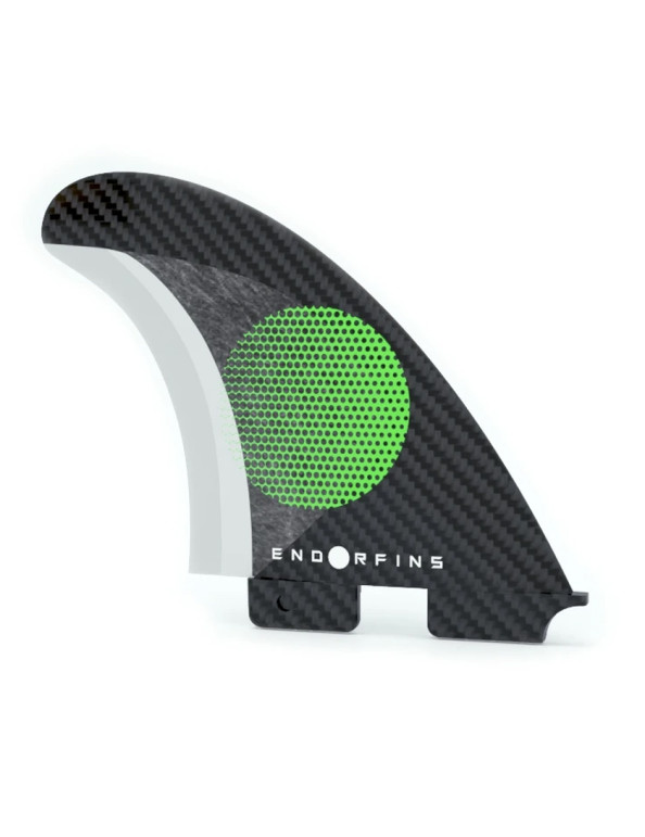 Endorfins Slater KS1 FCS II Tri Fins Small - Black/Green