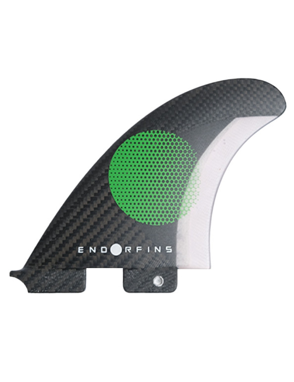 Endorfins Slater KS1 FCS II Tri Fins Small - Black/Green