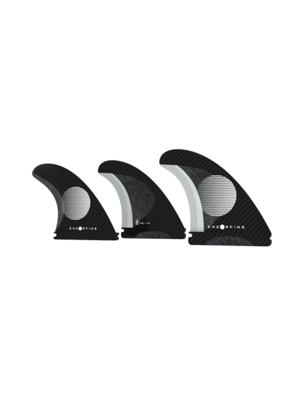 サーフィン・ボディボード ENDOR FINS KS1 TRI FIN [Large] Endorfins Slater KS1 Futures Tri Fins Large - Black/Black