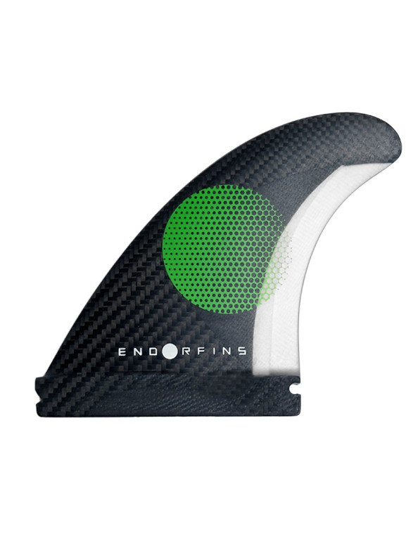 Endorfins Slater KS1 Futures Tri Fins Small - Black/Green