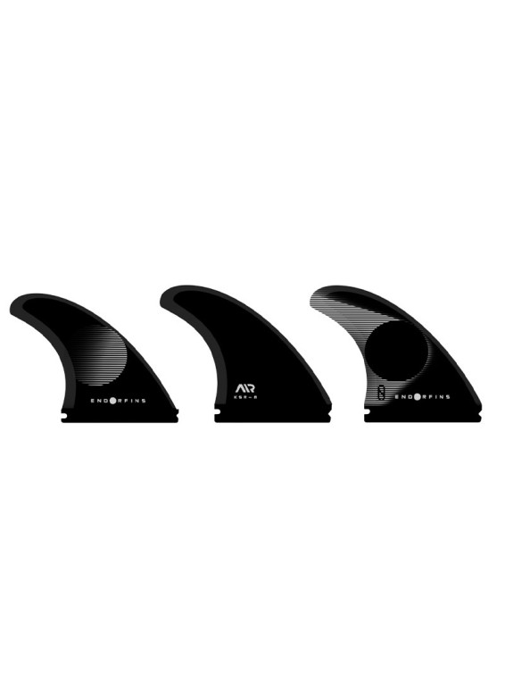 Endorfins Slater KSR Rake Futures Tri Fins Medium - White