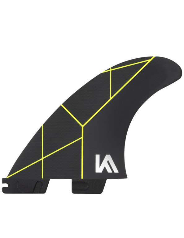 FCS II Kolohe Andino PC Tri Fins Medium - Black/Acid