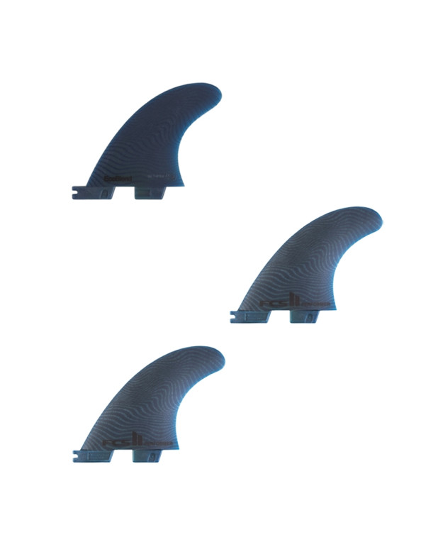 FCS II Performer Neo Glass Eco Tri Fins Large - Pacific