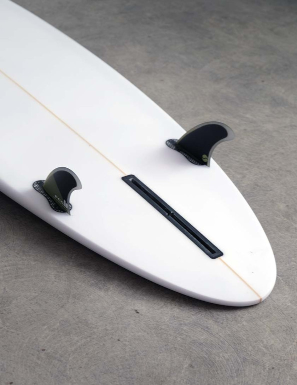 FCS II Carver PC Quad Rear Fins Medium - Eucalyptus
