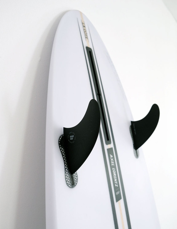 FCS2 Carver Quad Rear Small リアフィン FCS II Carver PG Quad Rear Fins Small - Black