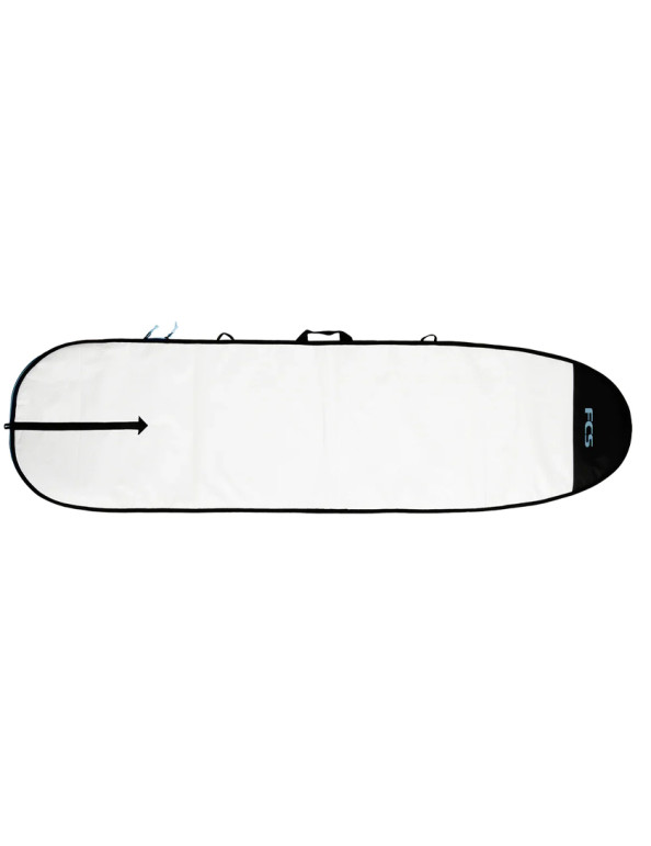 FCS Classic Funboard Surfboard Bag 5mm 7ft 6 - Steel Blue/White