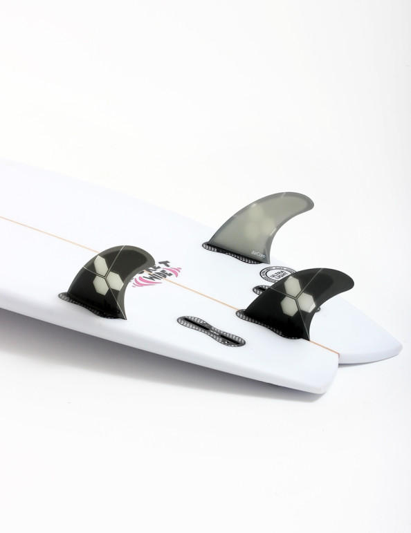 FCS II AM PC Aircore Tri-Quad Fins Large - Grey