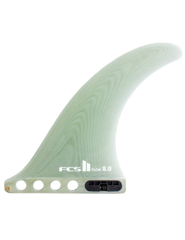 FCS II Fin Flow PG Longboard - Clear | UK FCS2 Surf Single FLOW