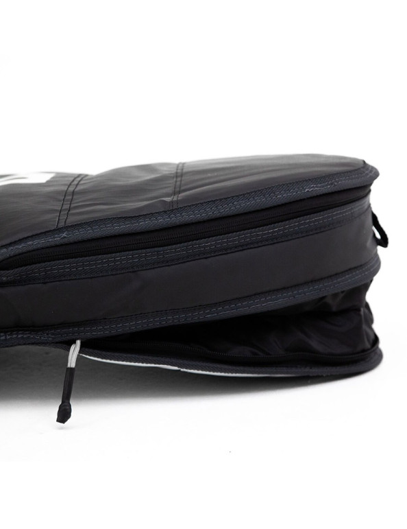 FCS Travel 1 Funboard surfboard bag 10mm 6ft 0 - Black/Grey