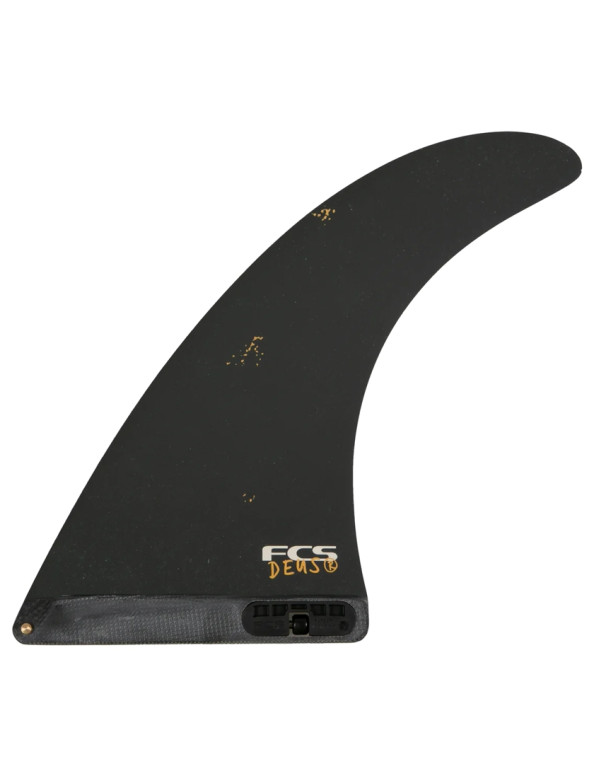 FCS II X Deus Ex Machina Connect PG 9.0 Longboard Fin - Black