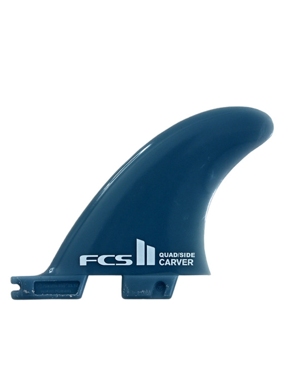 FCS II Carver GF Quad Rear/Side Byte Fins Small - Grey