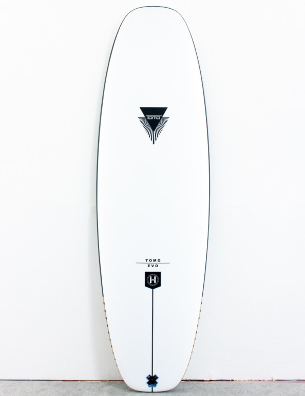 Firewire Helium Evo surfboard 5ft 10 FCS II - White