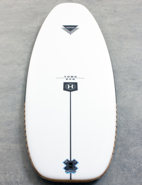 Firewire Helium Evo surfboard 5ft 11 Futures - White