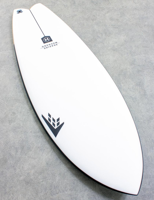 Firewire Helium Seaside surfboard 5ft 4 Futures - White