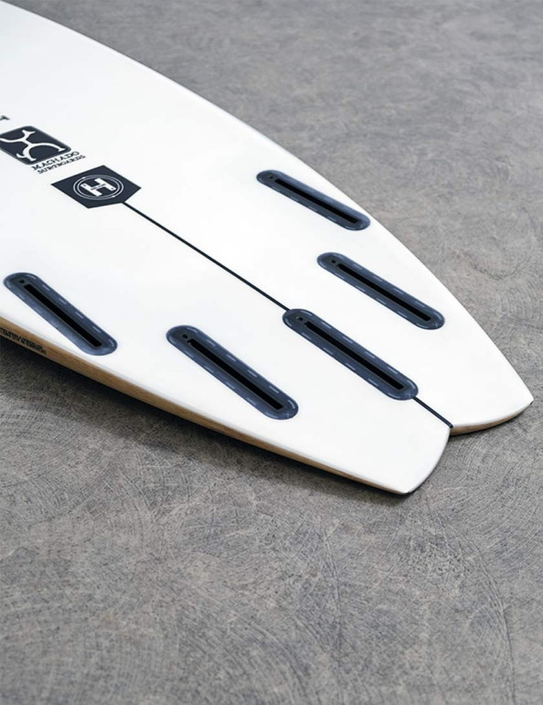 Firewire Helium Mashup Surfboard 6ft 6 Futures - White