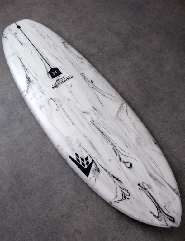 Firewire Machadocado Surfboard 5ft 6 Futures - Grey Swirl