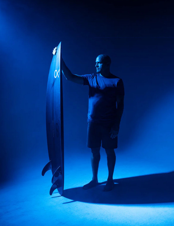 Firewire Spaceship Surfboard Proflex 5ft 10 Futures - White/Black